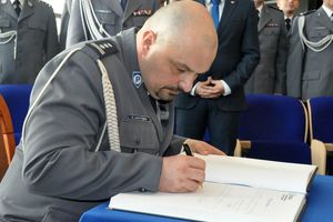 Wprowadzenie na stanowisko Komendanta Wojewódzkiego Policji w Katowicach inspektora Krzysztofa Justyńskiego