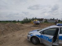 helikopter LPR i policyjny radiowóz