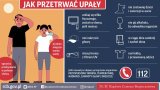 ulotka informacyjna dotycząca upałów