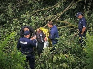 policjanci uratowali zaginionego